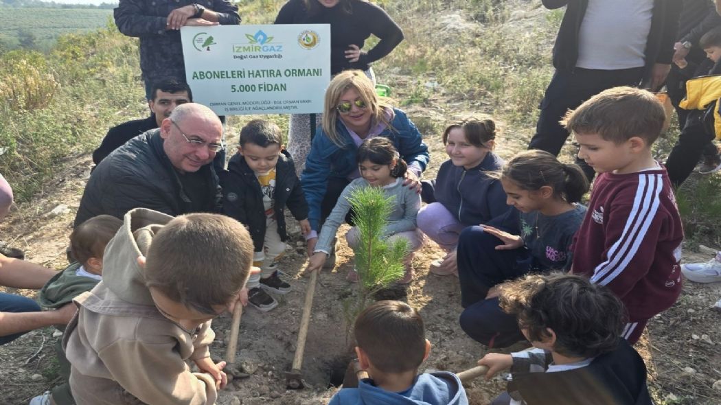 zmir Doalgaz Aboneleri in Hatra Orman Oluturuldu