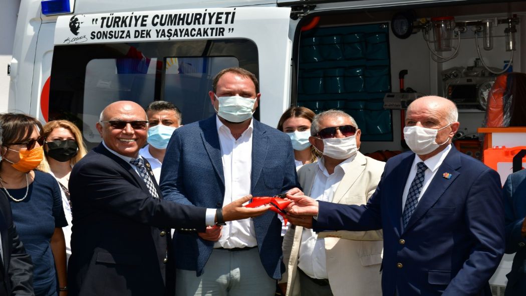 ili Belediyesine 1 Milyon TL'lik Ambulans Ba,