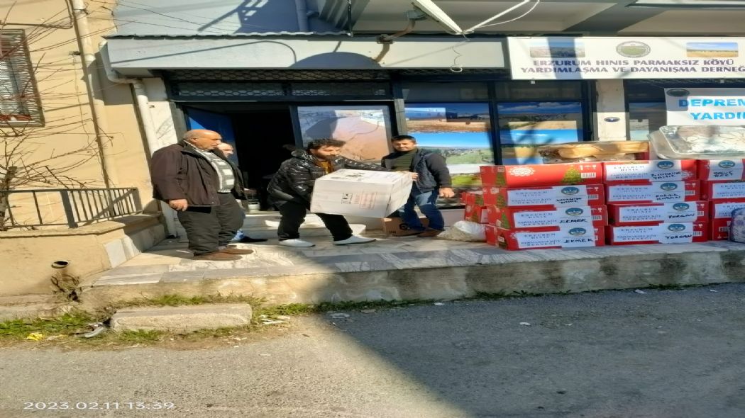 Parmaksz Dernei Mazlumlarn Yannda Yer Almaya devam ediyor.