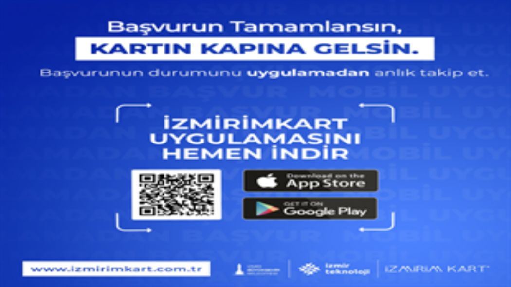 Ki�iselle�tirilmi� �zmirim Kart�a ba�vurmak art�k �ok kolay