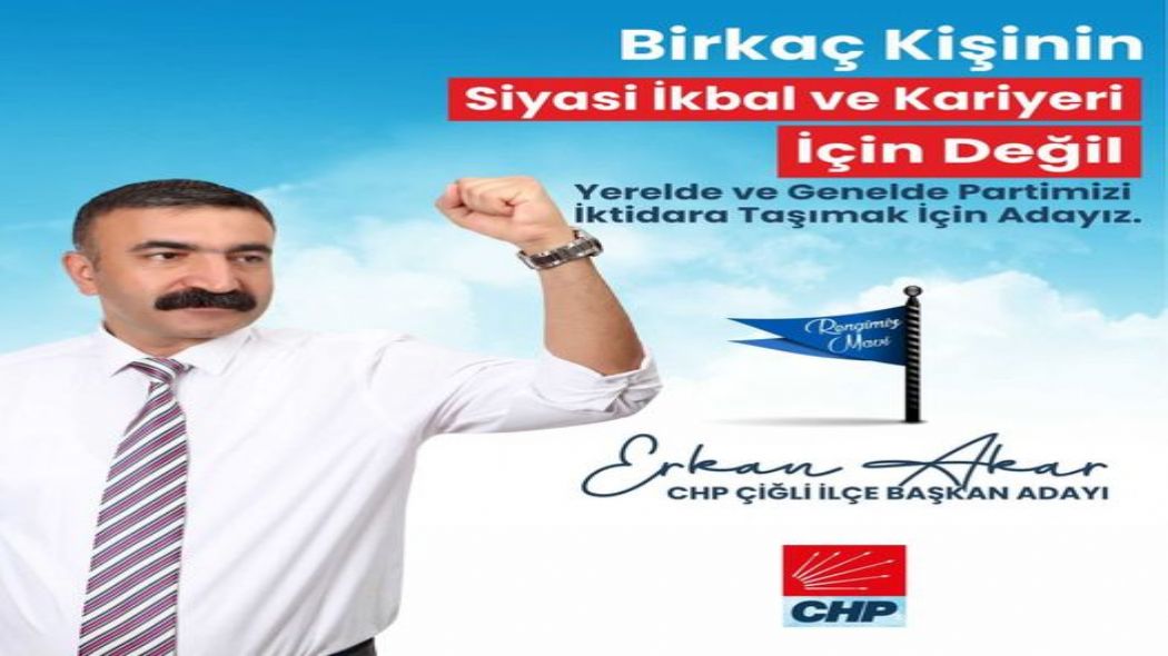 CHP ili le Bakanln Erkan AKAR kazand.