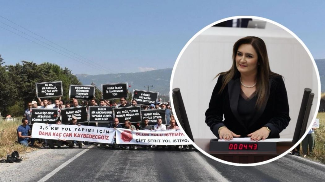 Tire Torbal karayolu lm Yollu olarak TBMM gndemine  geldi.