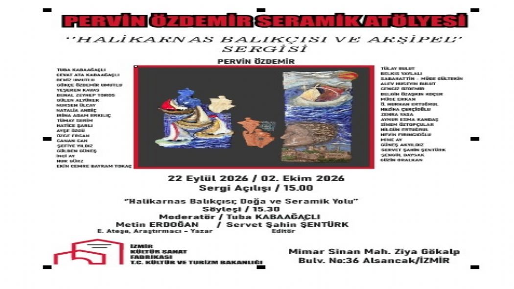 R��PEL" Sergisi 22 Eyl�l 2026 �zmir K�lt�r Sanat Fabrikas��nda a��l�yor