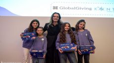 Gelece�in m�hendis k�zlar�, yarat�c�l��� teknolojiyle bulu�turdu.