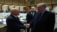 CUMHURBA�KANI ERDO�AN, ERZURUMSPOR HEYET�N� KABUL ETT�